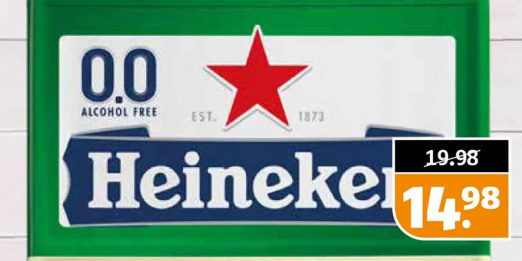 Heineken Krat Van Flesjes Cl Aanbieding Bij Poiesz