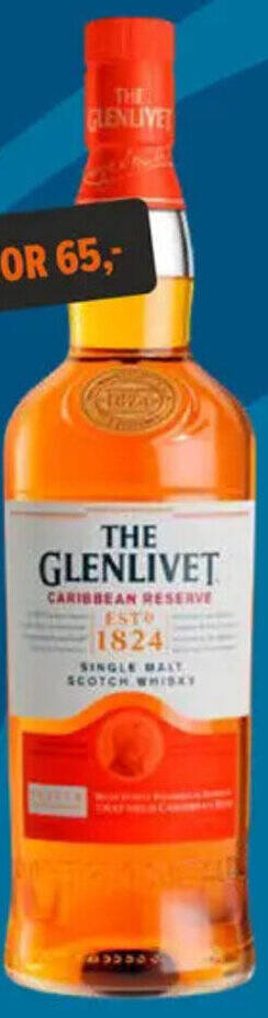 The Glenlivet Caribbean Reserve Single Malt Scotch Whisky Cl