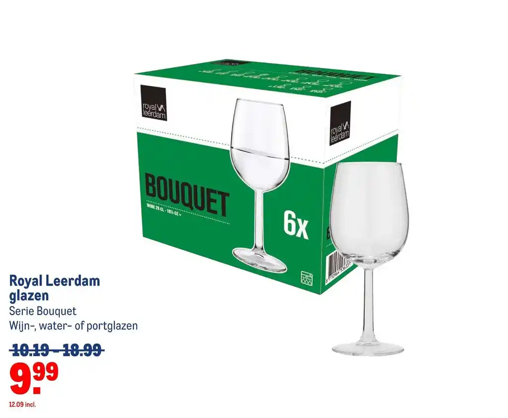 Royal Leerdam Glazen Aanbieding Bij Makro