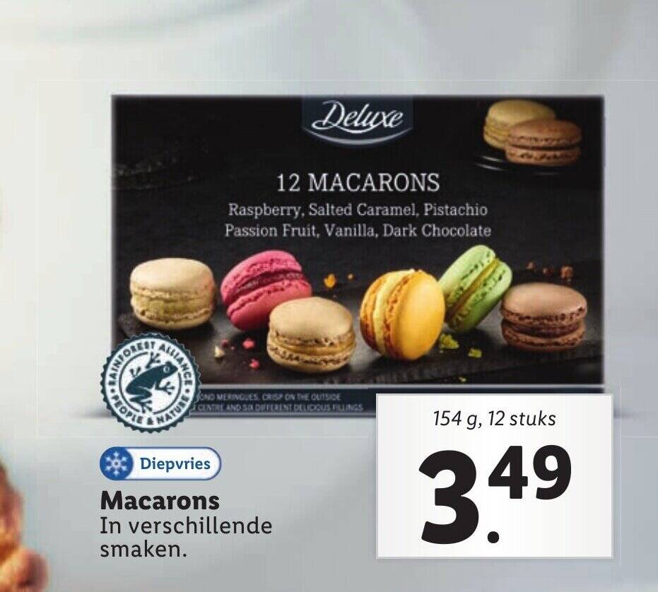 Macarons G Stuks Aanbieding Bij Lidl