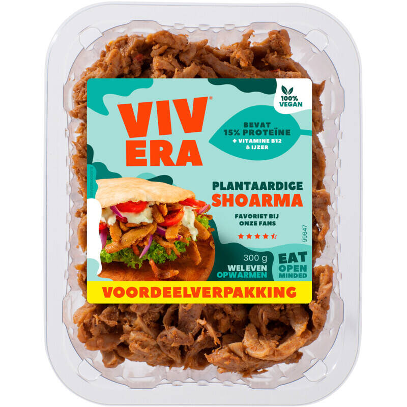 Vivera Plantaardige Shoarma Voordeelverpakking Aanbieding Bij Albert Heijn