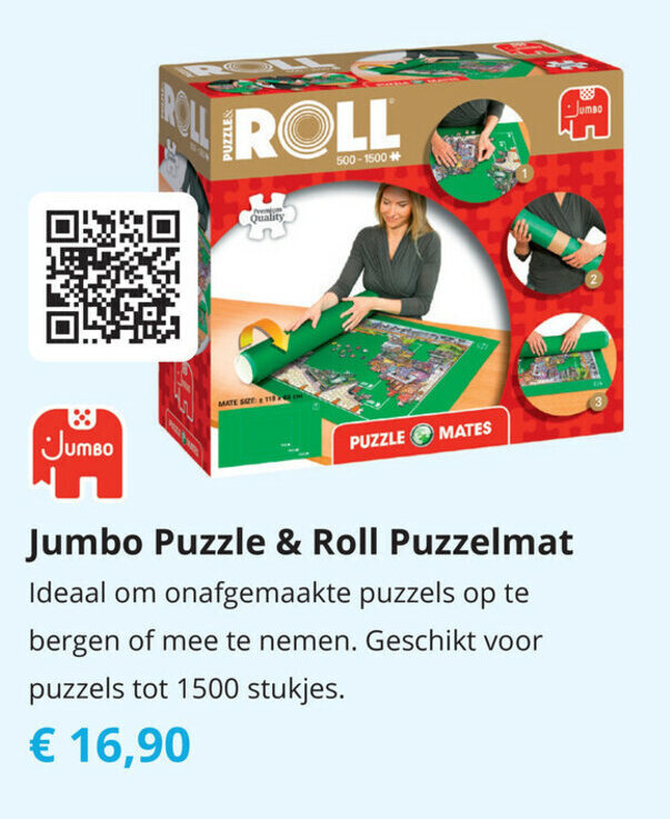 Jumbo Puzzle Roll Puzzelmat Aanbieding Bij Tom