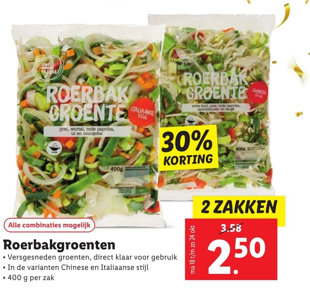 Roerbakgroente Aanbieding Bij Lidl