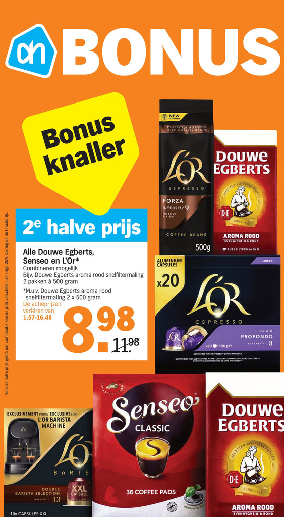 Alle Douwe Egberts Senseo En L Or Aanbieding Bij Albert Heijn