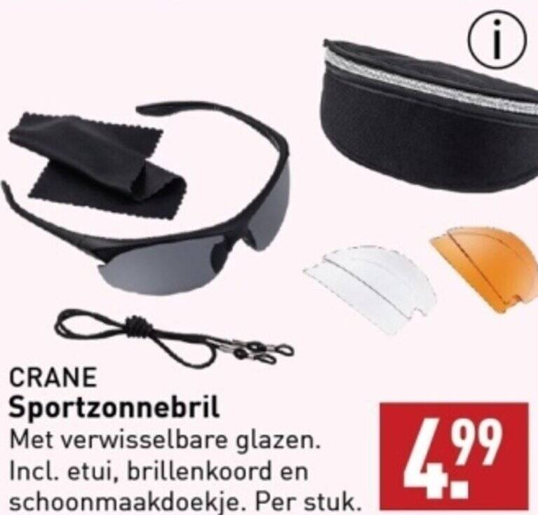 Crane Sportzonnebril Aanbieding Bij Aldi