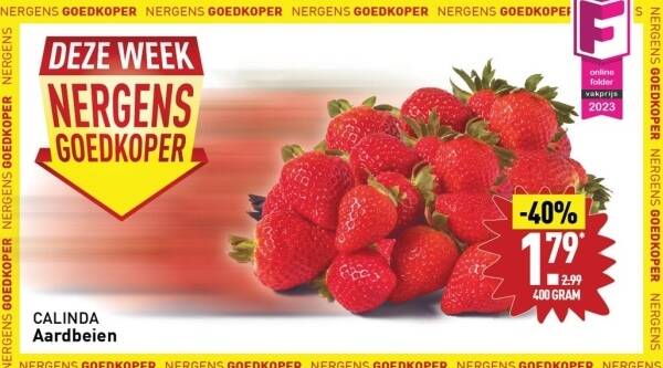 CALINDA Aardbeien 400g Aanbieding Bij ALDI