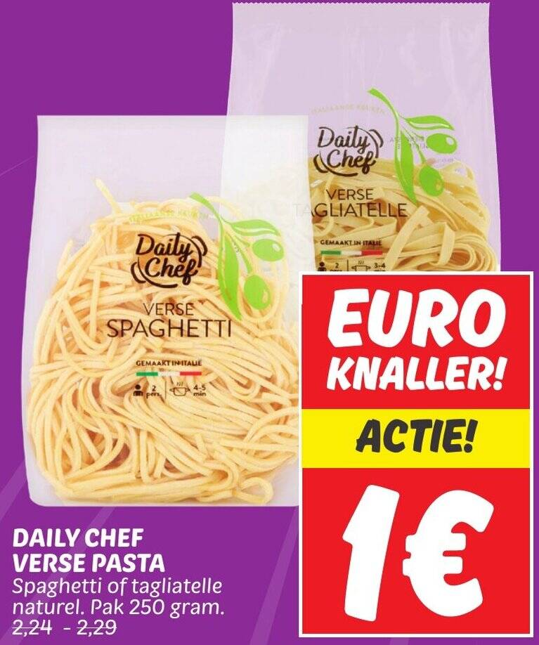 Daily Chef Verse Pasta G Aanbieding Bij Dekamarkt