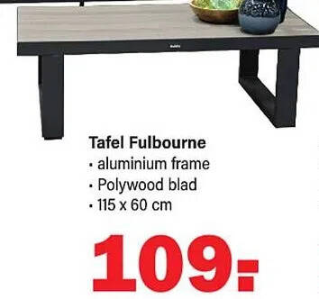 Tafel Fulbourne Aanbieding Bij Van Cranenbroek