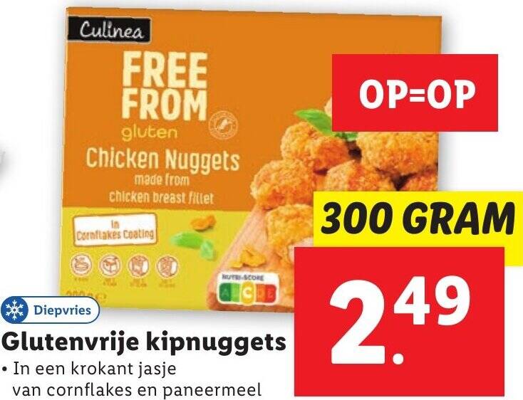 Glutenvrije Kipnuggets G Aanbieding Bij Lidl