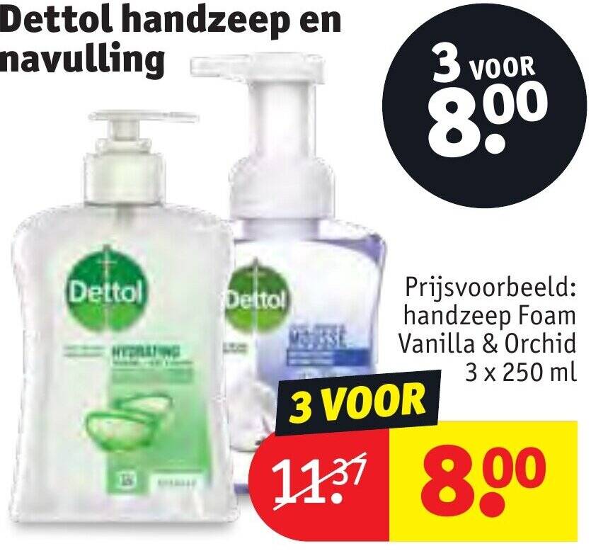 Dettol Handzeep En Navulling Aanbieding Bij Kruidvat