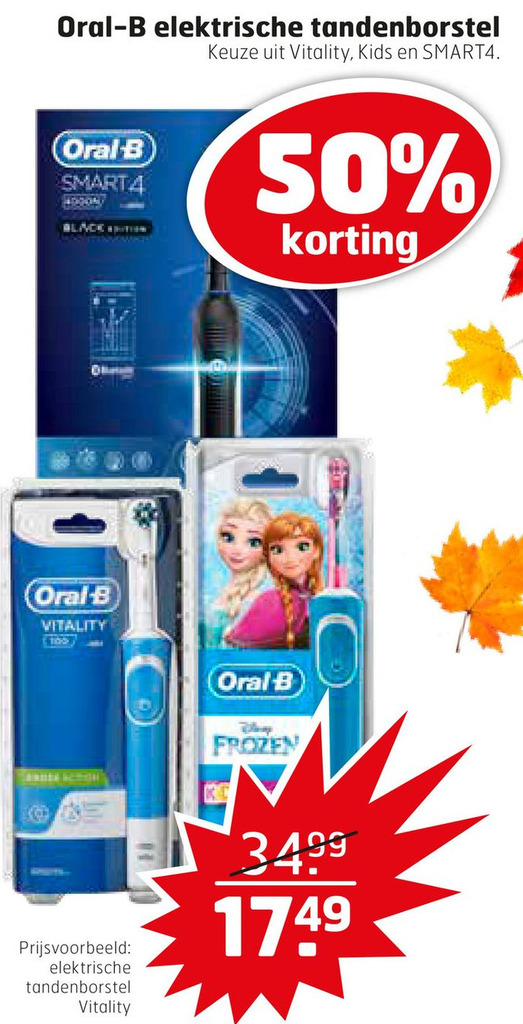 Oral B Elektrische Tandenborstel Aanbieding Bij Trekpleister