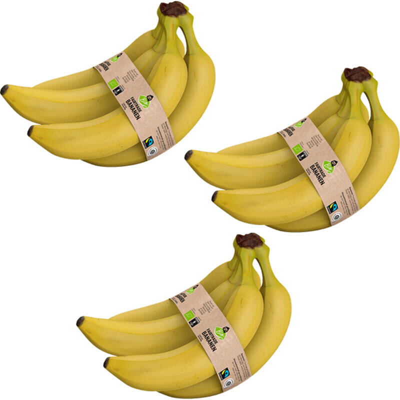 AH Biologisch Fairtrade Bananen 3 Pack Aanbieding Bij Albert Heijn