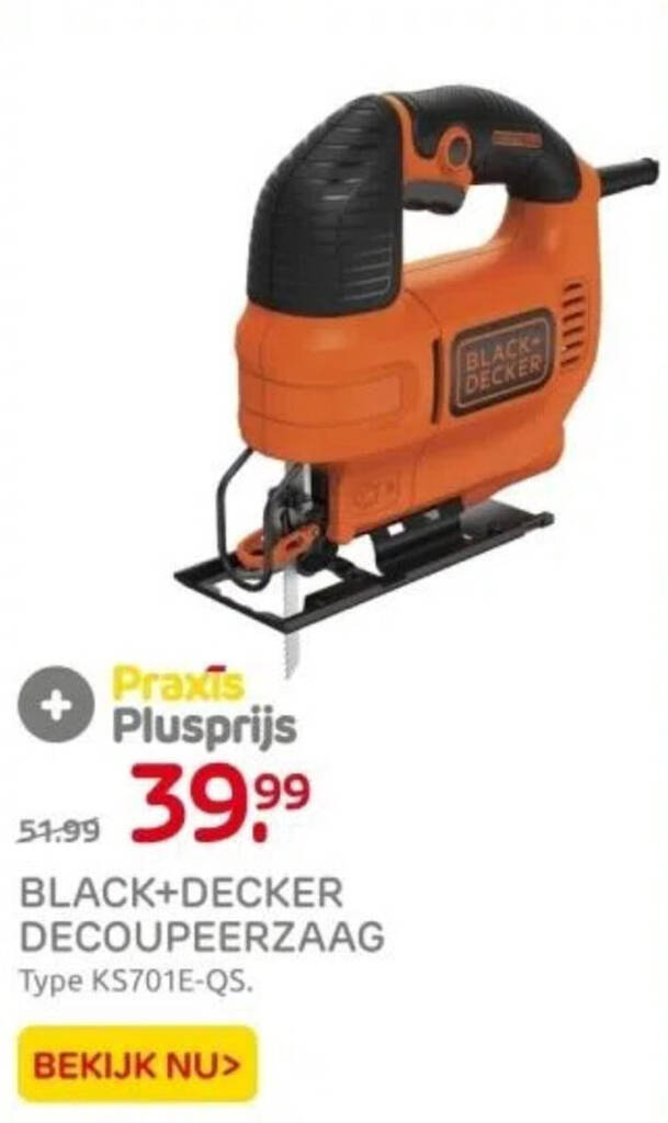 Black Decker Decoupeerzaag Aanbieding Bij Praxis