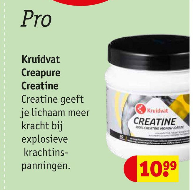 Kruidvat Creapure Creatine Aanbieding Bij Kruidvat