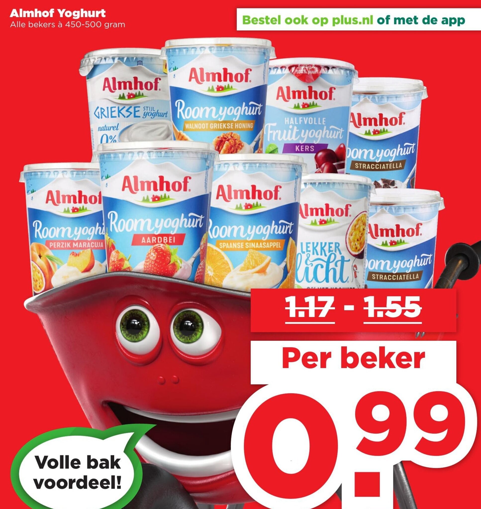 Almhof Yoghurt G Aanbieding Bij Plus