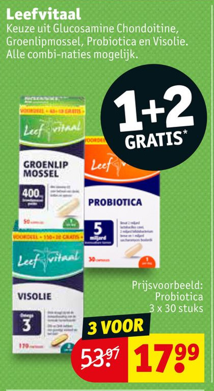 Leefvitaal Aanbieding Bij Kruidvat