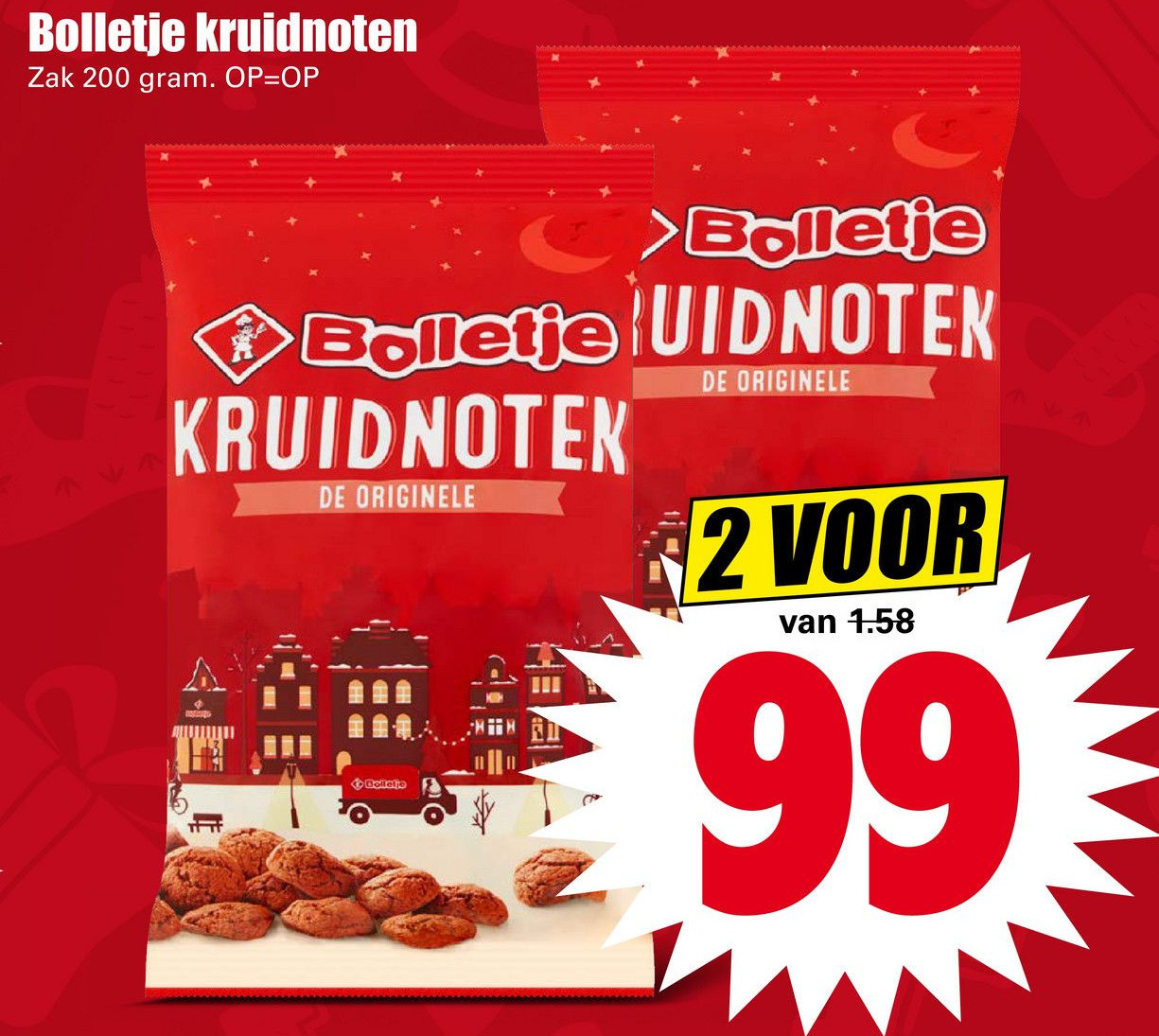 Bolletje Kruidnoten Aanbieding Bij Dirk