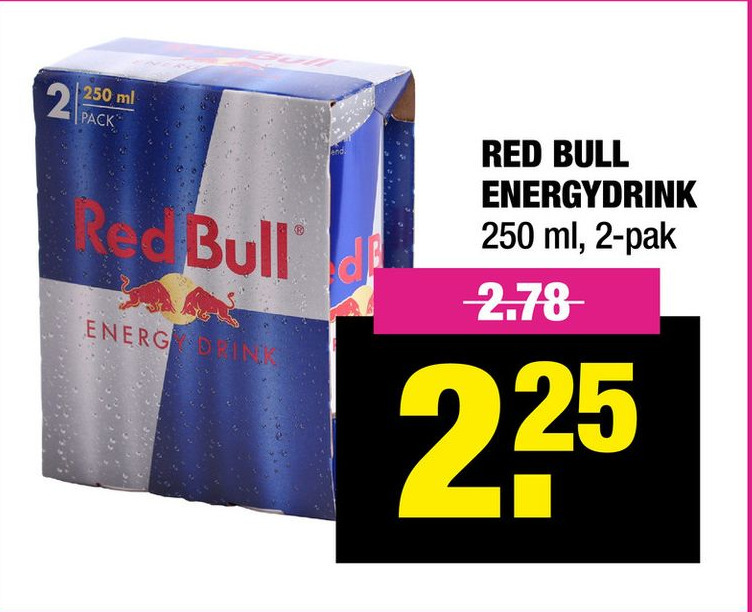 Red Bull Energydrink Aanbieding Bij Big Bazar