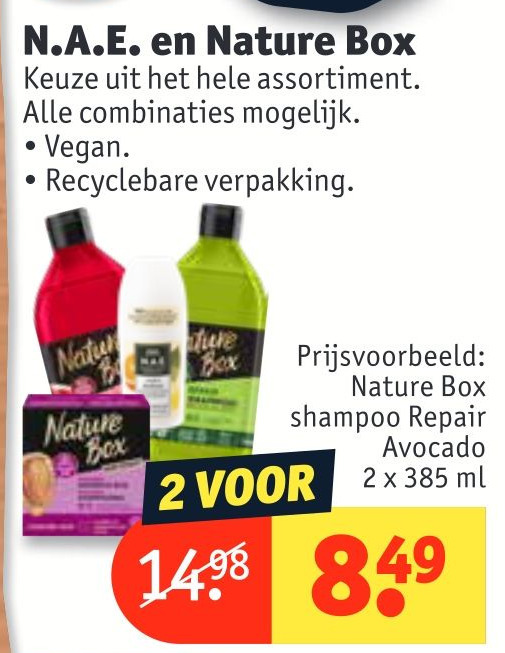 N A E En Nature Box Ml Aanbieding Bij Kruidvat