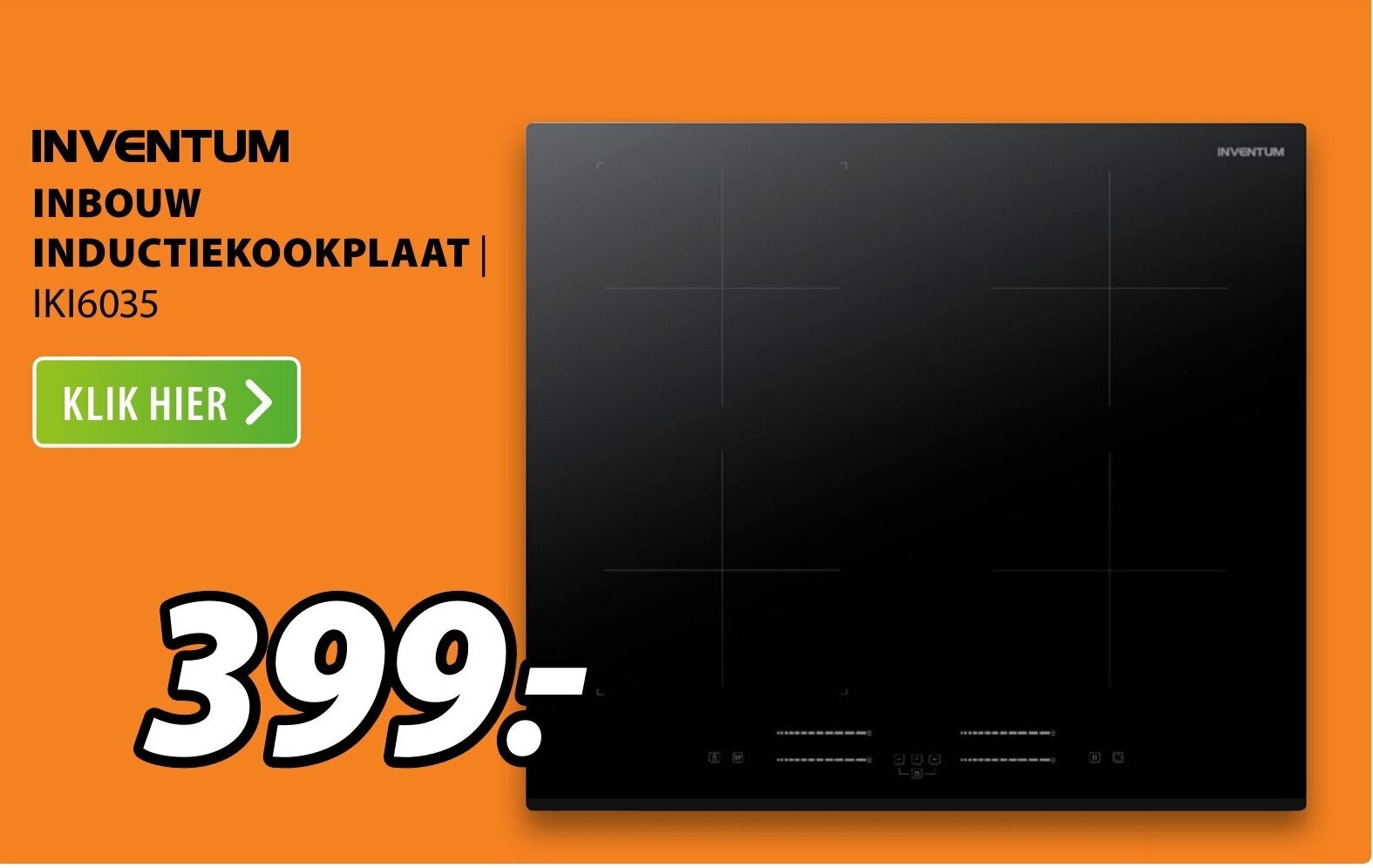 Inventum Inbouw Inductiekookplaat IKI6035 Aanbieding Bij Expert