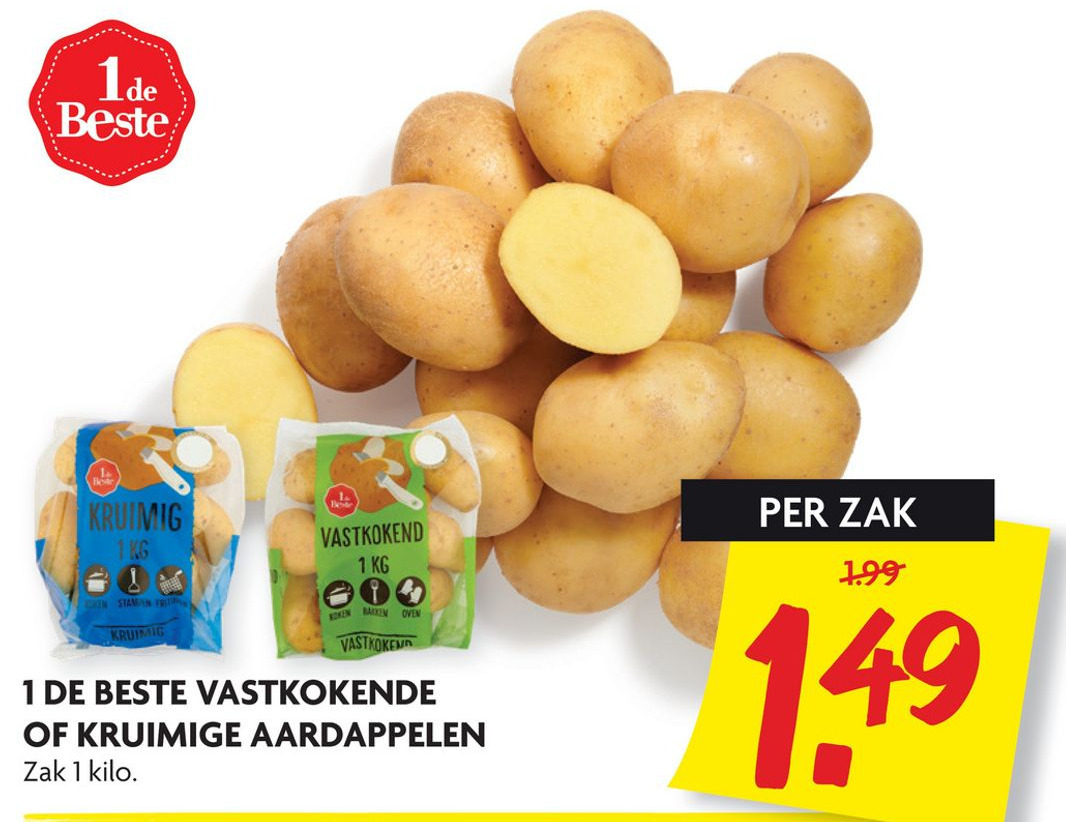 1 De Beste Vastkokende Of Kruimige Aardappelen Aanbieding Bij Dekamarkt