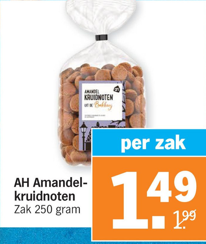 AH Amandel Kruidnoten Aanbieding Bij Albert Heijn