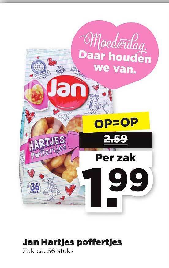 Jan Hartjes Poffertjes Aanbieding Bij Plus