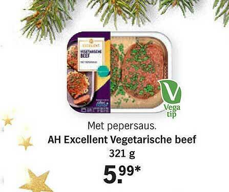 AH Excellent Vegetarische Beef Aanbieding Bij Albert Heijn