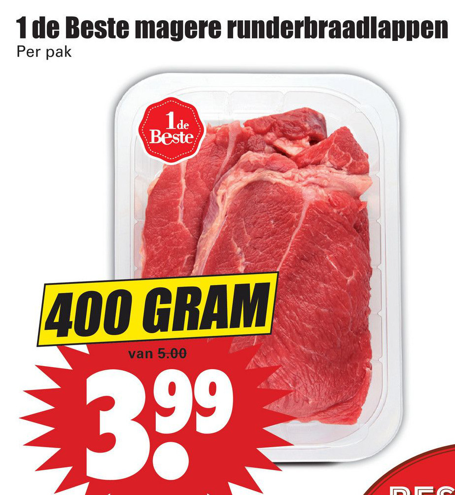 1 De Beste Magere Runderbraadlappen Aanbieding Bij Dirk