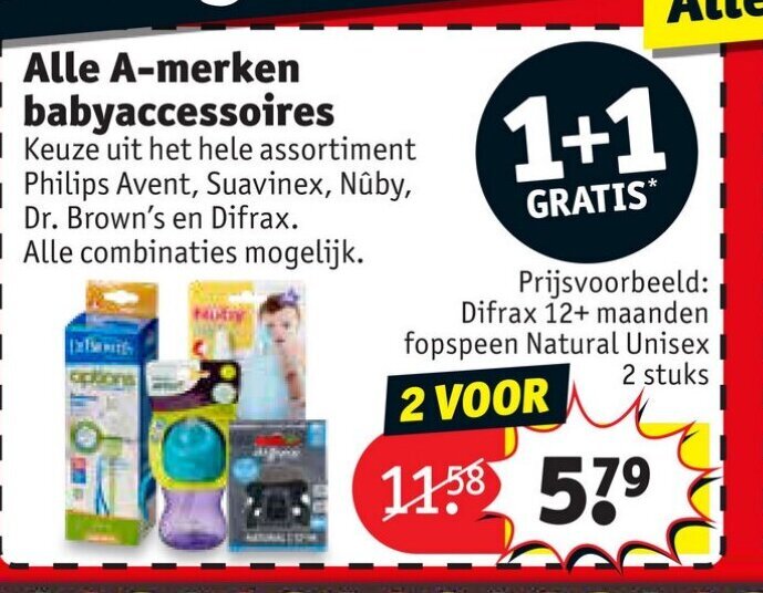 Alle A Merken Babyaccessoires Aanbieding Bij Kruidvat