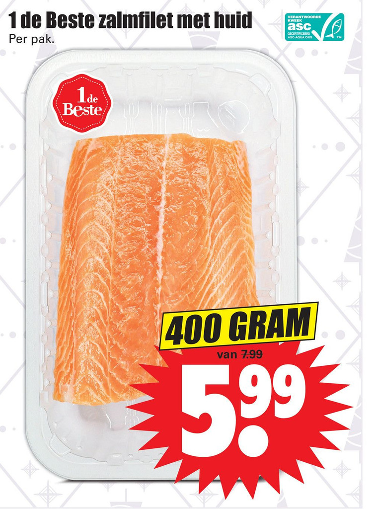 1 De Beste Zalmfilet Met Huid Aanbieding Bij Dirk