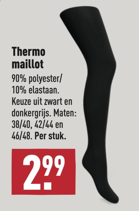 Thermo Maillot Aanbieding Bij ALDI