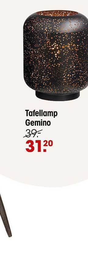 Tafellamp Gemino Aanbieding Bij Kwantum