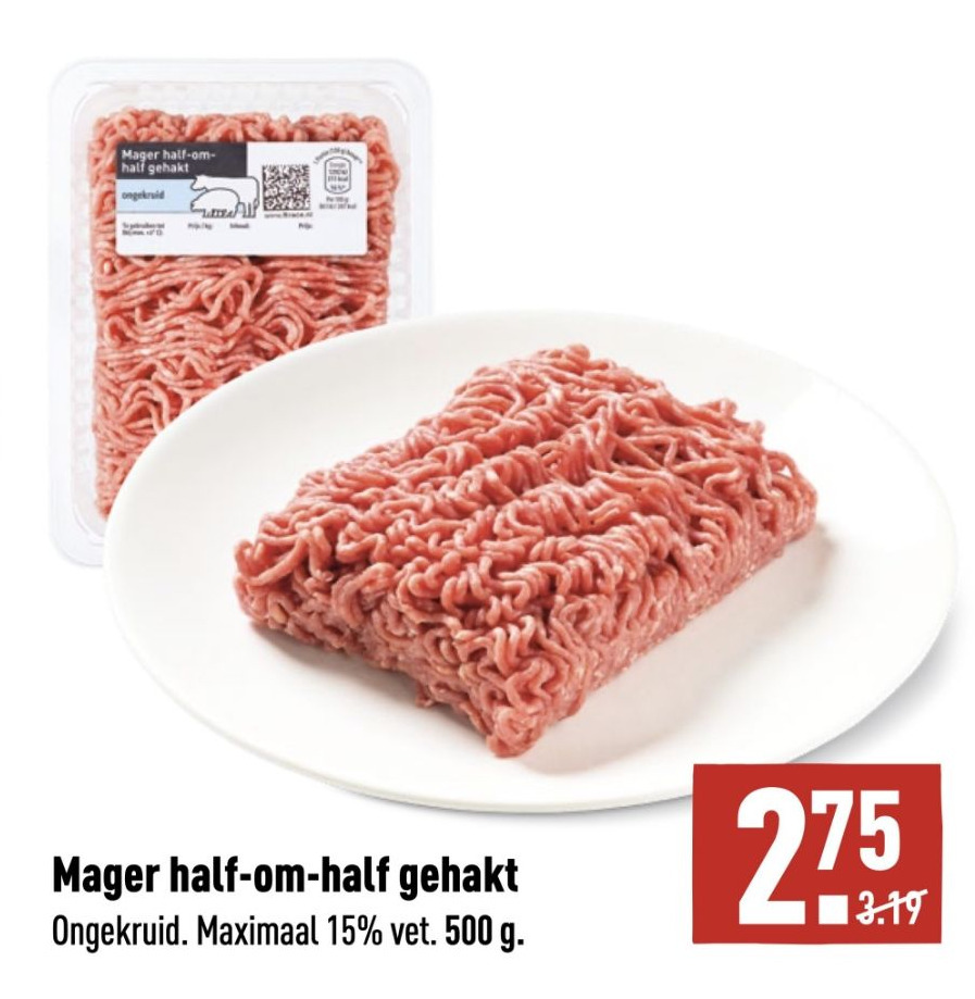 Mager Half Om Half Gehakt Aanbieding Bij Aldi