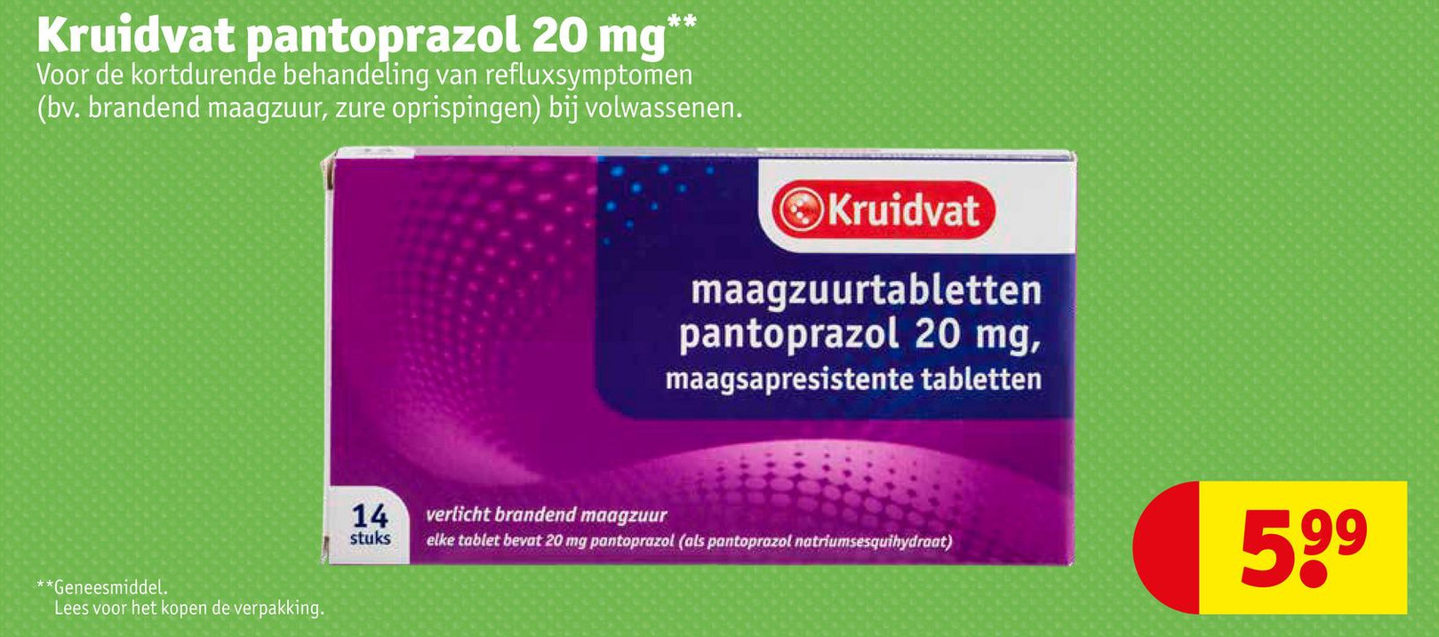 Kruidvat Pantoprazol Mg Aanbieding Bij Kruidvat