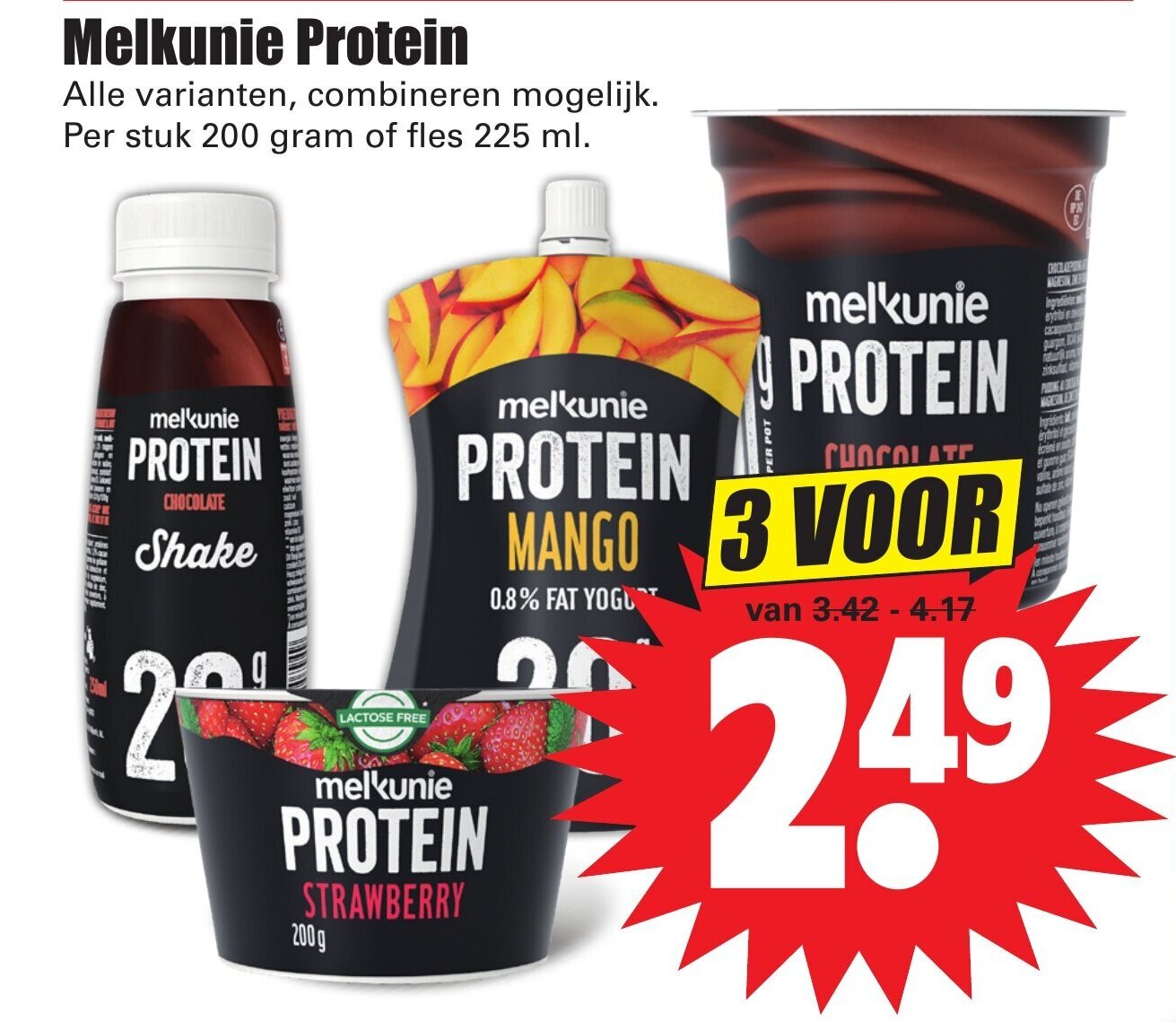 Melkunie Protein St Aanbieding Bij Dirk