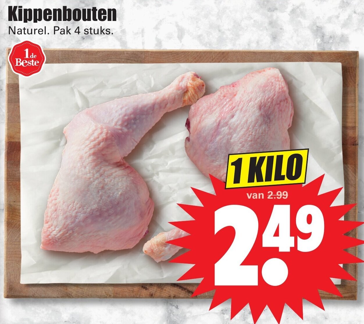 Kippenbouten Kg Aanbieding Bij Dirk