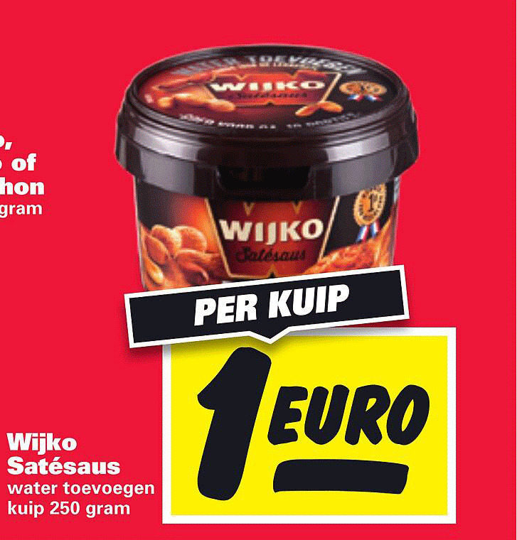 Wijko Satesaus Aanbieding Bij Nettorama