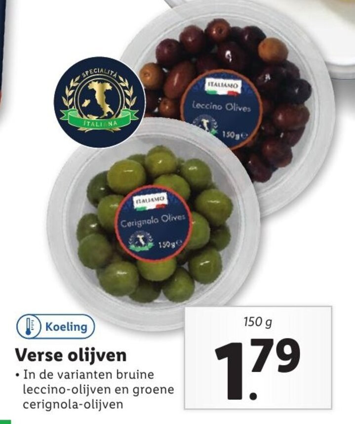 Verse Olijven G Aanbieding Bij Lidl