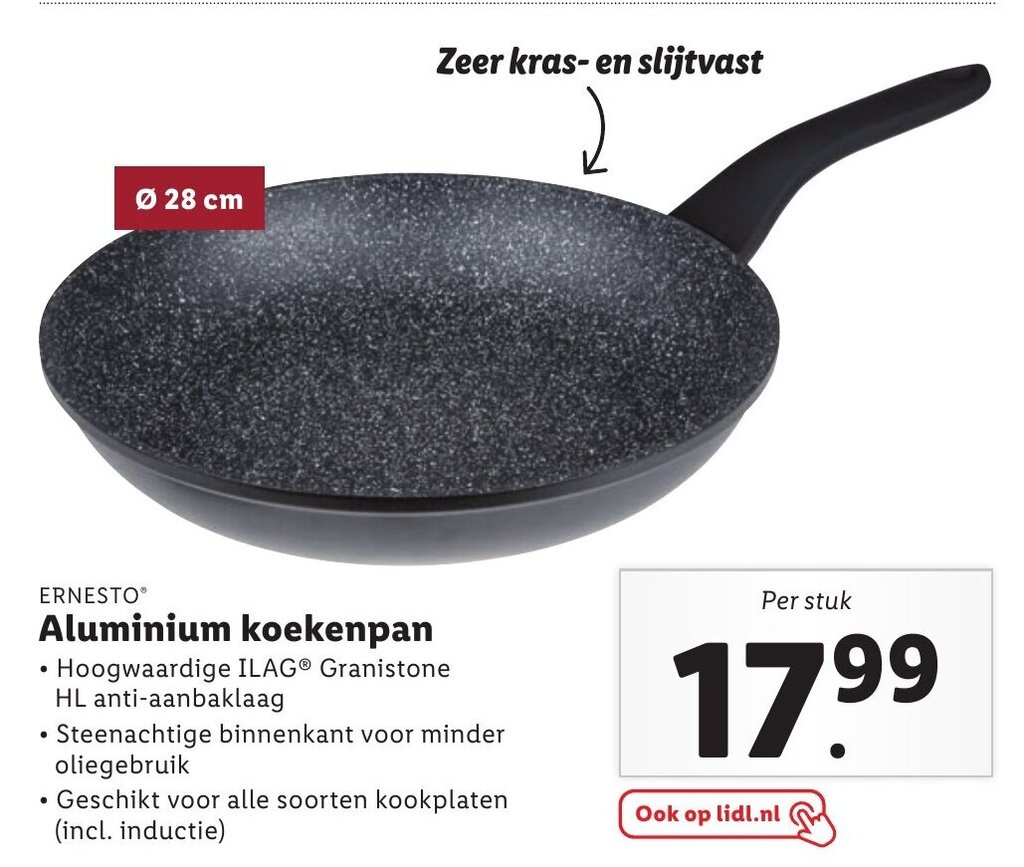 Aluminium Koekenpan Aanbieding Bij Lidl