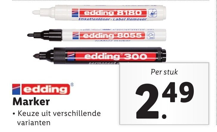 Marker Aanbieding Bij Lidl