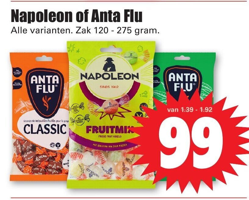 Napoleon Of Anta Flu 120 275g Aanbieding Bij Dirk