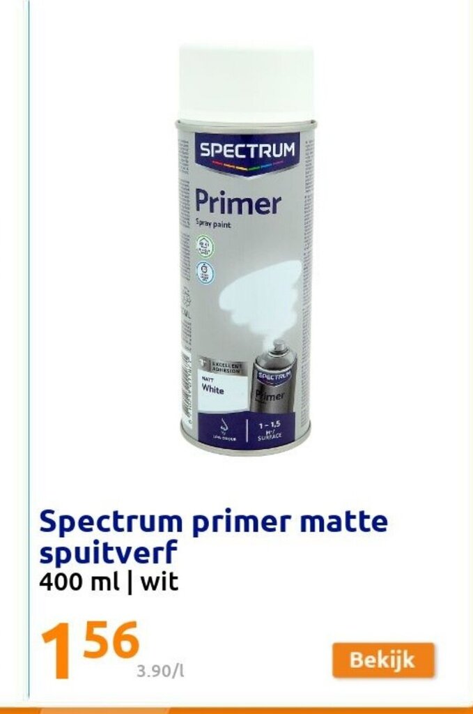 Spectrum Primer Matte Spuitverf Ml Aanbieding Bij Action