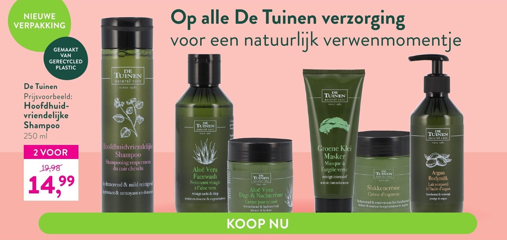 De Tuinen Hoofdhuidvriendelijke Shampoo Ml Aanbieding Bij Holland