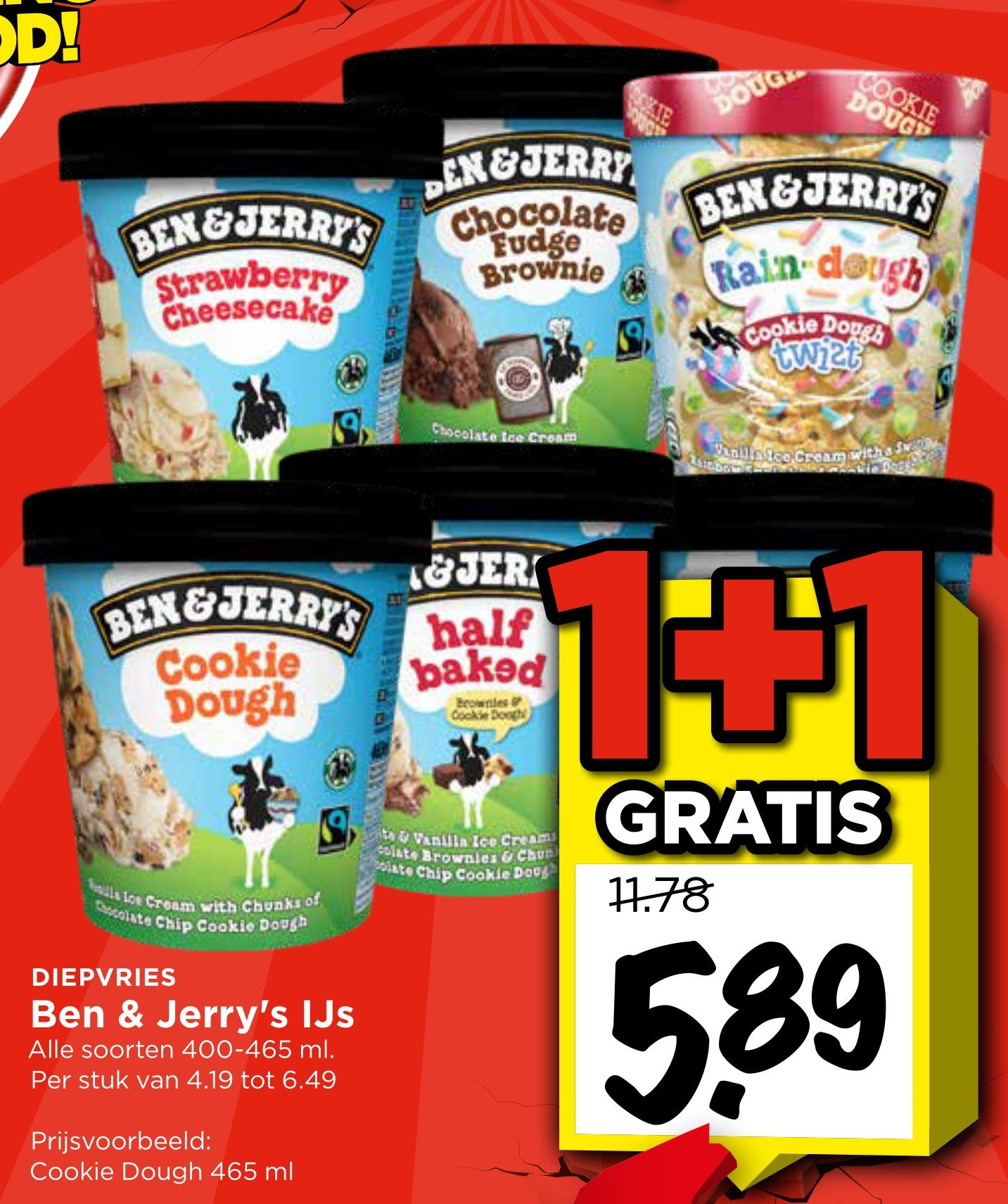 Ben Jerry S IJs Aanbieding Bij Vomar