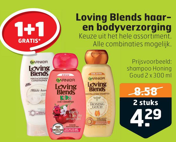 Loving Blends Haar En Hodvverzorging Aanbieding Bij Trekpleister