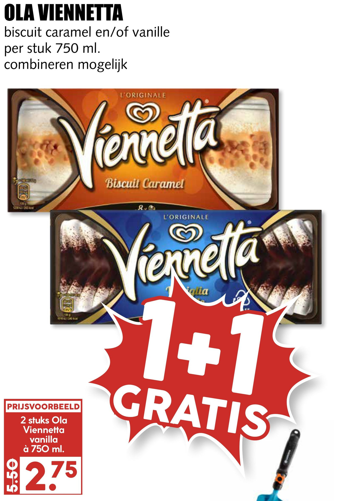 Ola Viennetta Biscuit Caramel En Of Vanille Aanbieding Bij Mcd Supermarkt