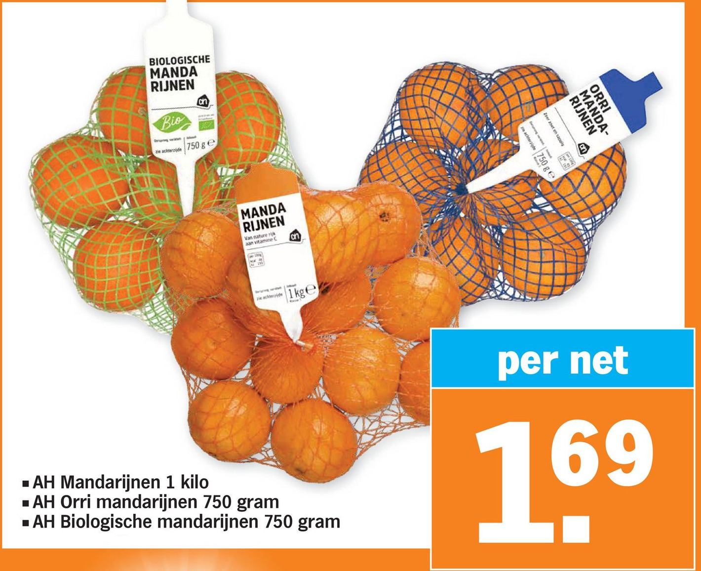 Ah Mandarijnen Kilo Ah Orri Mandarijnen Gram Aanbieding Bij