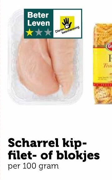 Scharrel Kipfilet Of Blokjes G Aanbieding Bij Coop