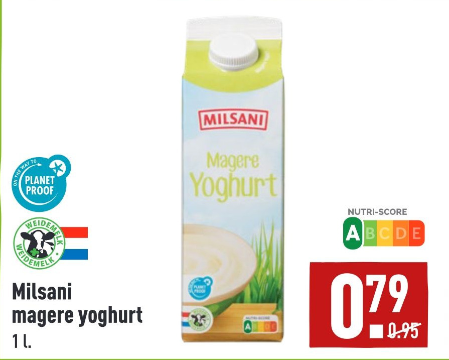 Milsani Magere Yoghurt Aanbieding Bij ALDI